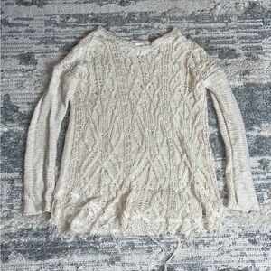 Women’s Cream Altar’d State Sweater - Small